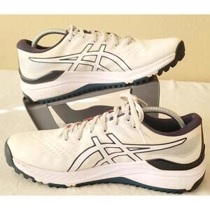 ASICS Gel Kayano Ace Shoes Mens Size 20 White Golf Spikeless FlyteFoam 1111A209